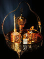 Perfume And Bakhoor Set Round Golden With Stand - Al Kabayel Discount CentrePerfume And Bakhoor Set Round Golden With StandHome DÃ©cor AccentsAKDCAl Kabayel Discount Centre