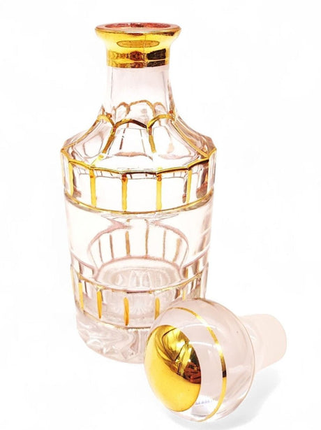Perfume Bottle 100Ml - 008 Round With Gold 120ml - Al Kabayel Discount CentrePerfume Bottle 100Ml - 008 Round With Gold 120mlHome Décor AccentsAKDCAl Kabayel Discount Centre