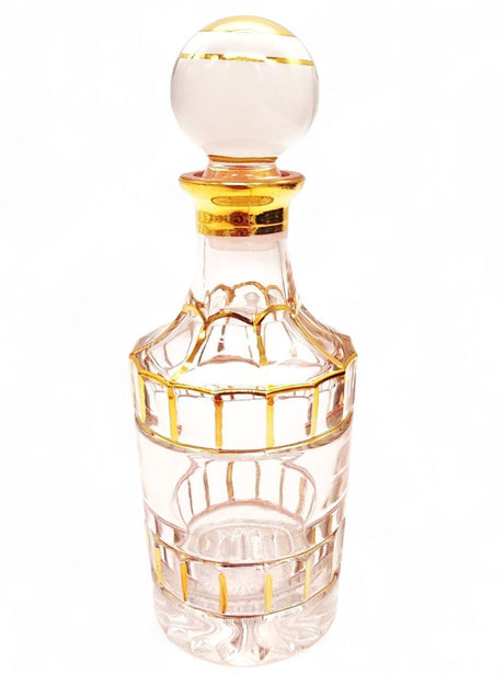 Perfume Bottle 100Ml - 008 Round With Gold 120ml - Al Kabayel Discount CentrePerfume Bottle 100Ml - 008 Round With Gold 120mlHome Décor AccentsAKDCAl Kabayel Discount Centre