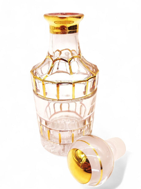 Perfume Bottle 100Ml - 008 Round With Gold 120ml - Al Kabayel Discount CentrePerfume Bottle 100Ml - 008 Round With Gold 120mlHome Décor AccentsAKDCAl Kabayel Discount Centre