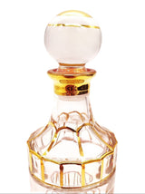 Perfume Bottle 100Ml - 008 Round With Gold 120ml - Al Kabayel Discount CentrePerfume Bottle 100Ml - 008 Round With Gold 120mlHome Décor AccentsAKDCAl Kabayel Discount Centre