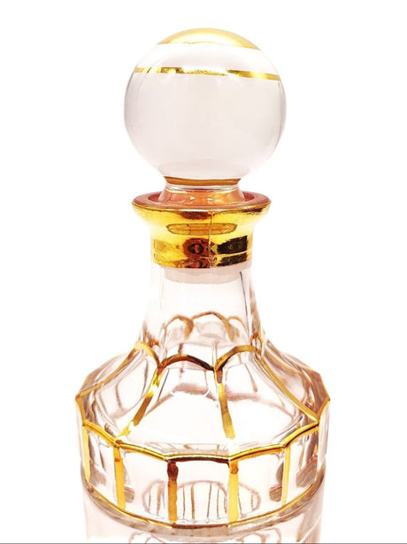 Perfume Bottle 100Ml - 008 Round With Gold 120ml - Al Kabayel Discount CentrePerfume Bottle 100Ml - 008 Round With Gold 120mlHome Décor AccentsAKDCAl Kabayel Discount Centre