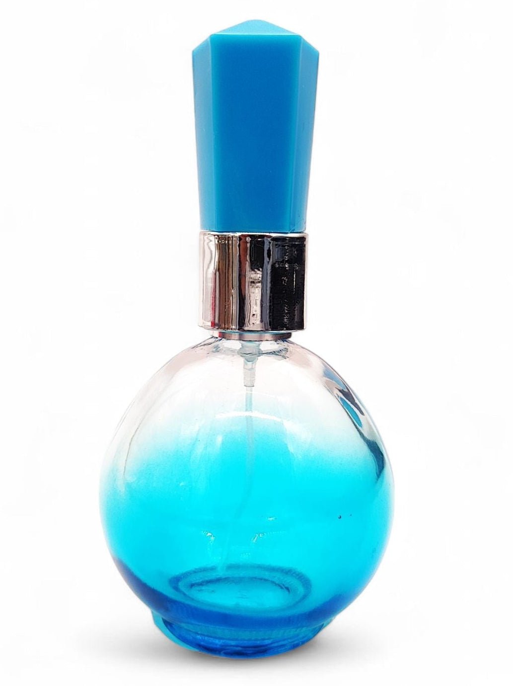 Perfume Bottle 26471-2 Blue Transparent 50ml - Main Image