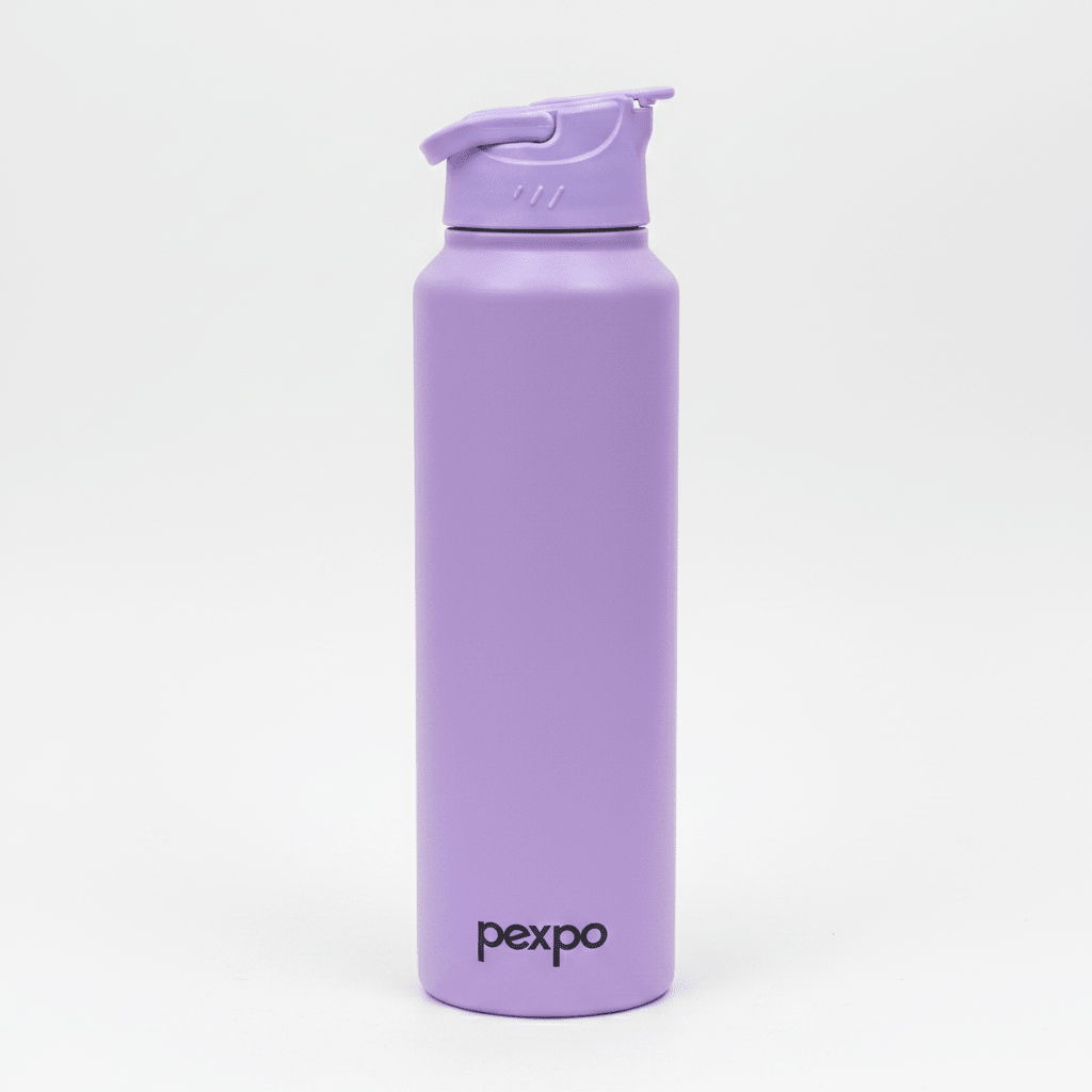 Pexpo Stainless Steel Vacuum Insulated Water Bottle – 1000ml - Dusty Rose / Lavender - Al Kabayel Discount CentrePexpo Stainless Steel Vacuum Insulated Water Bottle – 1000ml - Dusty Rose / LavenderWater BottlesPEXPOAl Kabayel Discount Centre