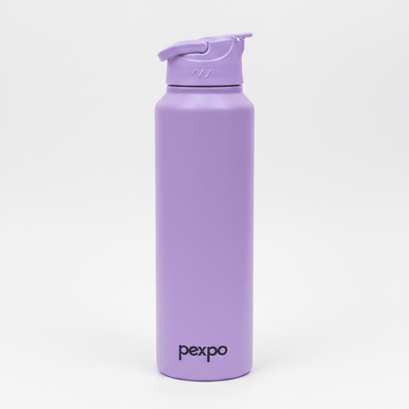 Pexpo Stainless Steel Vacuum Insulated Water Bottle – 1000ml - Dusty Rose / Lavender - Al Kabayel Discount CentrePexpo Stainless Steel Vacuum Insulated Water Bottle – 1000ml - Dusty Rose / LavenderWater BottlesPEXPOAl Kabayel Discount Centre