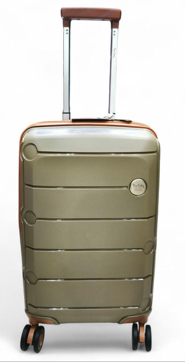 Pierre Cardin 21" Ash Grey Trolley Bag â€“ Compact, Stylish & Perfect for Cabin Use - Al Kabayel Discount CentrePierre Cardin 21" Ash Grey Trolley Bag â€“ Compact, Stylish & Perfect for Cabin UseCabin LuggagePierre CardinAl Kabayel Discount Centre