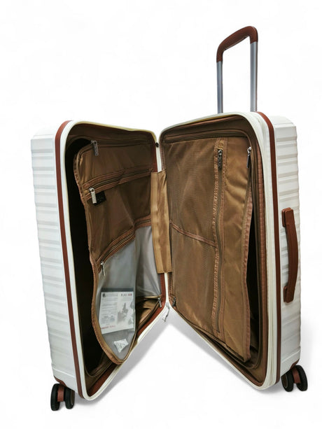 Pierre Cardin 24" Trolley Bag â€“ White | Stylish & Durable Medium Check - in Luggage - Al Kabayel Discount CentrePierre Cardin 24" Trolley Bag â€“ White | Stylish & Durable Medium Check - in LuggageChecked - In LuggagePIERRE CARDIANAl Kabayel Discount Centre