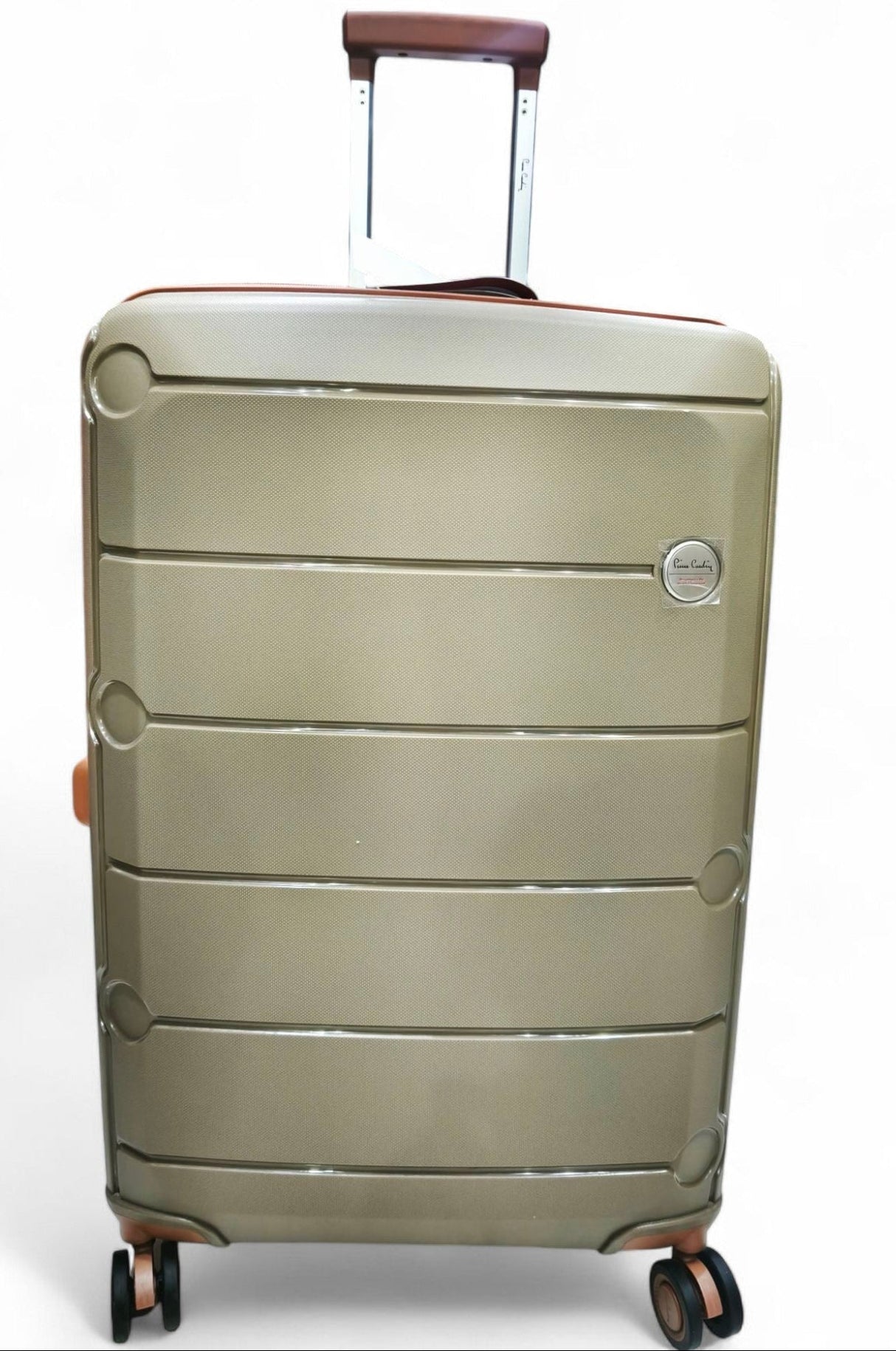 Pierre Cardin 26" Ash Grey Trolley Bag â€“ Sleek, Lightweight & Reliable Travel Companion - Al Kabayel Discount CentrePierre Cardin 26" Ash Grey Trolley Bag â€“ Sleek, Lightweight & Reliable Travel CompanionChecked - In LuggagePierre CardinAl Kabayel Discount Centre