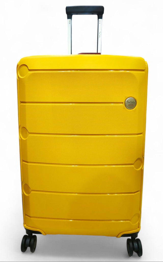 Pierre Cardin 26" Yellow Trolley Bag â€“ Vibrant, Lightweight & Durable - Al Kabayel Discount CentrePierre Cardin 26" Yellow Trolley Bag â€“ Vibrant, Lightweight & DurableChecked - In LuggagePierre CardinAl Kabayel Discount Centre