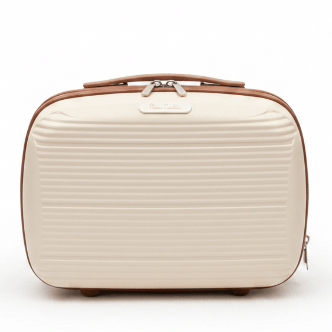 Pierre Cardin Hardshell Beauty Case 14 Inch | Vanity Travel Organiser for Women | - Al Kabayel Discount CentrePierre Cardin Hardshell Beauty Case 14 Inch | Vanity Travel Organiser for Women |Cabin LuggagePIERRE CARDINAl Kabayel Discount Centre