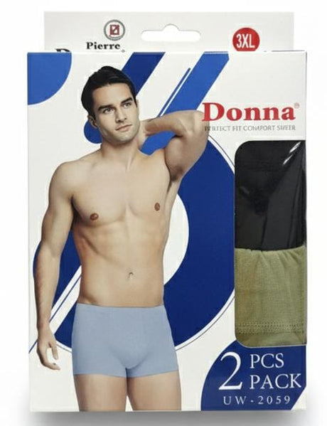 Pierre Donna Men’s Cotton Boxer Shorts – Relaxed Fit Everyday Underwear, Assorted Colors, Size 3XL (Pack of 2) - Al Kabayel Discount CentrePierre Donna Men’s Cotton Boxer Shorts – Relaxed Fit Everyday Underwear, Assorted Colors, Size 3XL (Pack of 2)Men's UnderwearsPIERRE DONNAAl Kabayel Discount Centre
