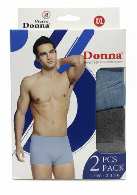 Pierre Donna Men’s Cotton Boxer Shorts – Relaxed Fit Everyday Underwear, Assorted Colors, Size XXL (Pack of 2) - Al Kabayel Discount CentrePierre Donna Men’s Cotton Boxer Shorts – Relaxed Fit Everyday Underwear, Assorted Colors, Size XXL (Pack of 2)Men's UnderwearsPIERRE DONNAAl Kabayel Discount Centre