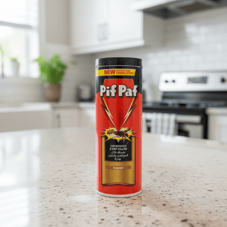 Pif Paf Cockroach & Anti Killer Insects Powder - 100g - Al Kabayel Discount CentrePif Paf Cockroach & Anti Killer Insects Powder - 100gHousehold CleaningPIF PAFAl Kabayel Discount Centre