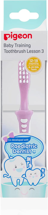 Pigeon Baby Training Toothbrush Lesson 3 - Al Kabayel Discount CentrePigeon Baby Training Toothbrush Lesson 3Baby ProductsPIGEONAl Kabayel Discount Centre