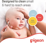 Pigeon Cotton Swabs, Flexible And Soft Paper Stem, 100% Soft Cotton Tips, Extra Thin, 200 Pieces, White - Al Kabayel Discount CentrePigeon Cotton Swabs, Flexible And Soft Paper Stem, 100% Soft Cotton Tips, Extra Thin, 200 Pieces, WhiteBaby ProductsPIGEONAl Kabayel Discount Centre