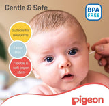 Pigeon Cotton Swabs, Flexible And Soft Paper Stem, 100% Soft Cotton Tips, Thin & Hinged, 200 Pieces, White - Al Kabayel Discount CentrePigeon Cotton Swabs, Flexible And Soft Paper Stem, 100% Soft Cotton Tips, Thin & Hinged, 200 Pieces, WhiteBaby ProductsPIGEONAl Kabayel Discount Centre