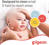 Pigeon Cotton Swabs, Flexible And Soft Paper Stem, 100% Soft Cotton Tips, Thin & Hinged, 200 Pieces, White - Al Kabayel Discount CentrePigeon Cotton Swabs, Flexible And Soft Paper Stem, 100% Soft Cotton Tips, Thin & Hinged, 200 Pieces, WhiteBaby ProductsPIGEONAl Kabayel Discount Centre