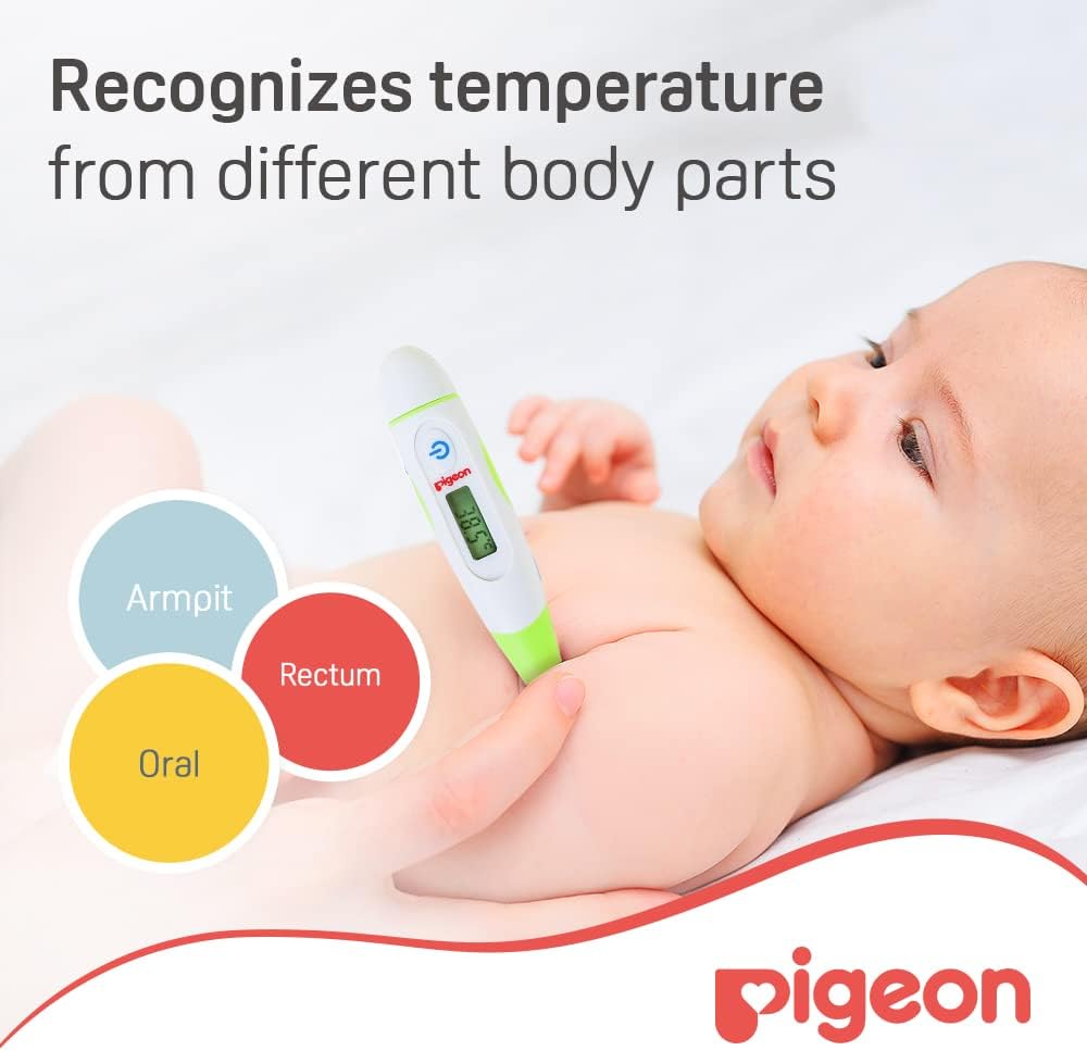 Pigeon Digital Thermometer, Assorted Colors - Al Kabayel Discount CentrePigeon Digital Thermometer, Assorted ColorsBaby ProductsPIGEONAl Kabayel Discount Centre