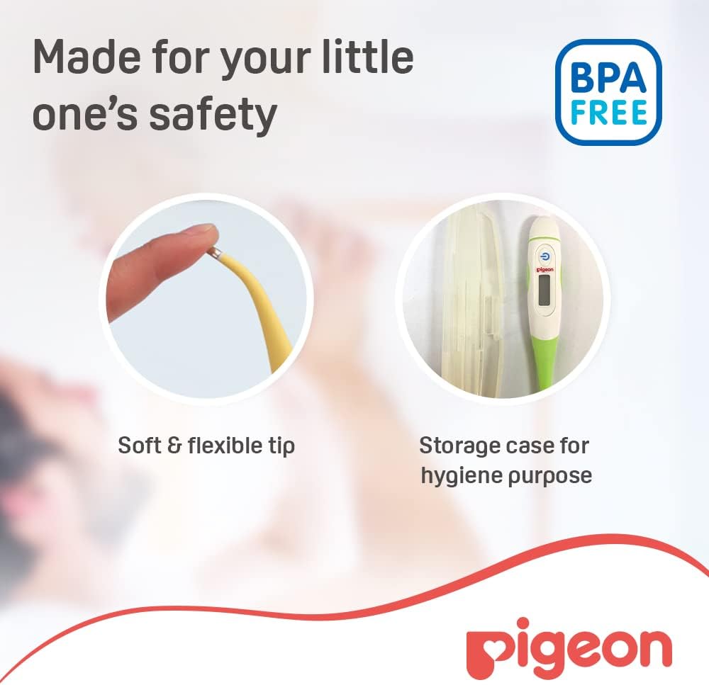 Pigeon Digital Thermometer, Assorted Colors - Al Kabayel Discount CentrePigeon Digital Thermometer, Assorted ColorsBaby ProductsPIGEONAl Kabayel Discount Centre