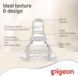 Pigeon Flexible Nipple Blister, Clear, Small, Pack of 2 - Al Kabayel Discount CentrePigeon Flexible Nipple Blister, Clear, Small, Pack of 2Baby ProductsPIGEONAl Kabayel Discount Centre
