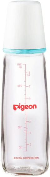 Pigeon Glass Nursing Feeding Bottle, Assorted, 4+ Months, 240 ml - Al Kabayel Discount CentrePigeon Glass Nursing Feeding Bottle, Assorted, 4+ Months, 240 mlBaby ProductsPIGEONAl Kabayel Discount Centre
