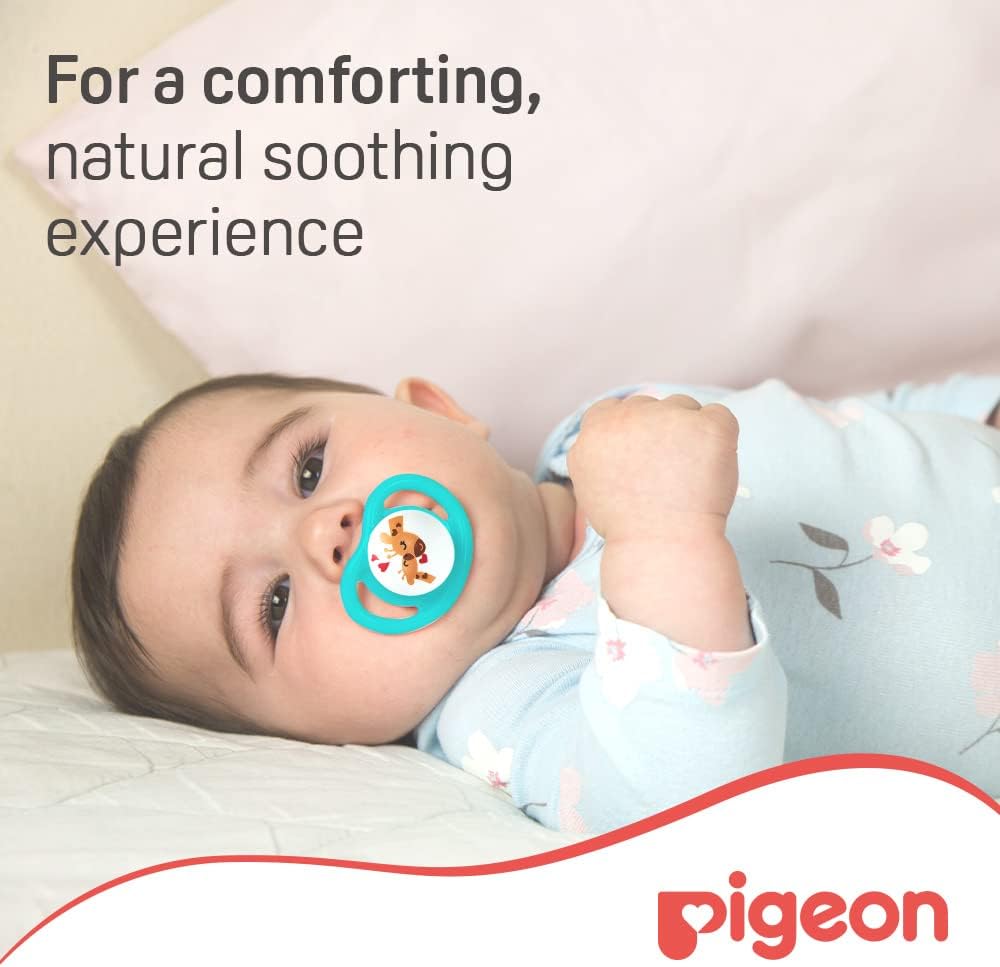 Pigeon Minilight Pacifier, Ultra Light Weight, Soft Silicone Nipple, More Air Flow, BPA Free, L Size for Unisex, 12+ Months, Clear - Al Kabayel Discount CentrePigeon Minilight Pacifier, Ultra Light Weight, Soft Silicone Nipple, More Air Flow, BPA Free, L Size for Unisex, 12+ Months, ClearBaby ProductsPIGEONAl Kabayel Discount Centre