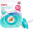 Pigeon Minilight Pacifier, Ultra Light Weight, Soft Silicone Nipple, More Air Flow, BPA Free, L Size for Unisex, 12+ Months, Clear - Al Kabayel Discount CentrePigeon Minilight Pacifier, Ultra Light Weight, Soft Silicone Nipple, More Air Flow, BPA Free, L Size for Unisex, 12+ Months, ClearBaby ProductsPIGEONAl Kabayel Discount Centre