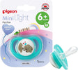 Pigeon Minilight Pacifier, Ultra Light Weight, Soft Silicone Nipple, More Air Flow, BPA Free, M Size for Unisex, 6+ Months, Clear - Al Kabayel Discount CentrePigeon Minilight Pacifier, Ultra Light Weight, Soft Silicone Nipple, More Air Flow, BPA Free, M Size for Unisex, 6+ Months, ClearBaby ProductsPIGEONAl Kabayel Discount Centre