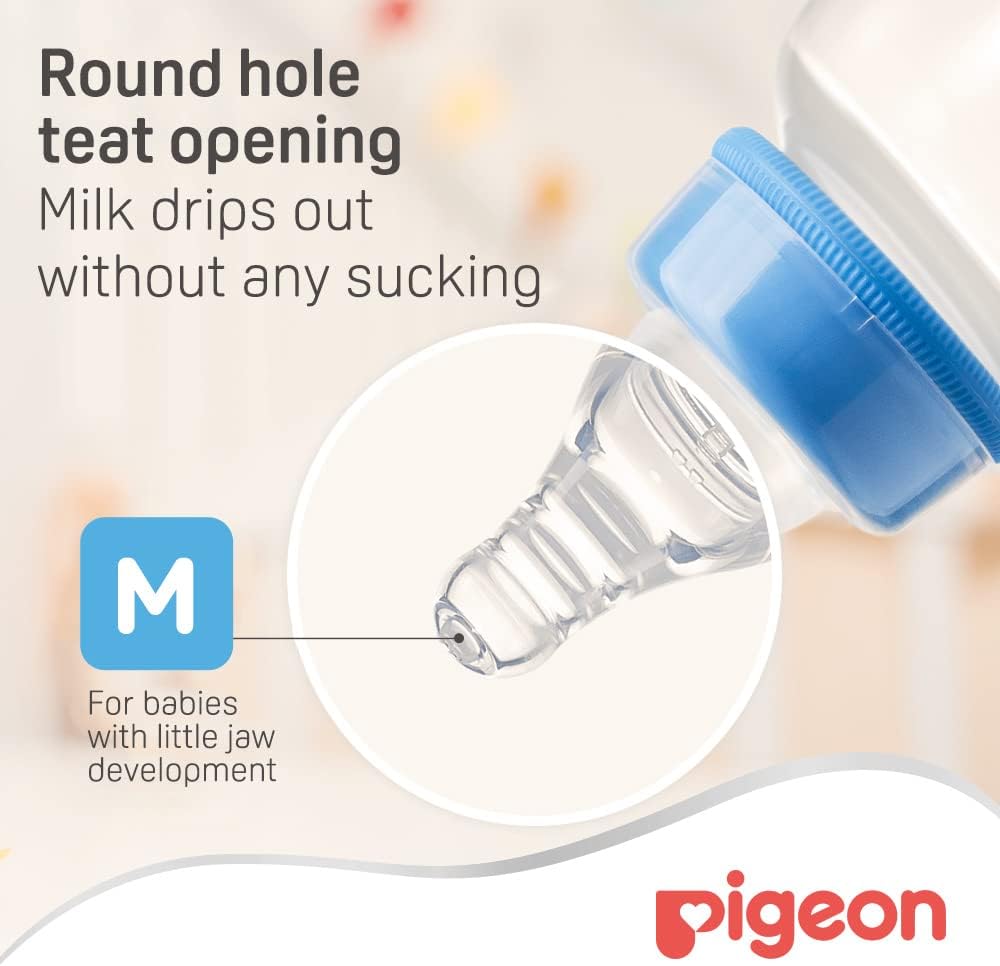 Pigeon Peristaltic Silicone Nipple, 2 Pieces,Size M - Al Kabayel Discount CentrePigeon Peristaltic Silicone Nipple, 2 Pieces,Size MBaby ProductsPIGEONAl Kabayel Discount Centre