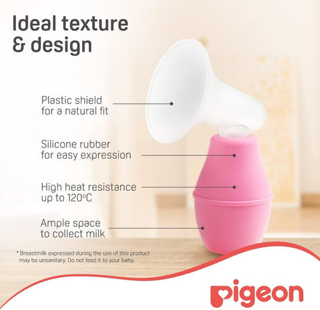 Pigeon Pigeon, Breast Care Pump Plastic, Silicone Rubber, Extracts Remained Breastmilk, Bpa & Bps Free - Al Kabayel Discount CentrePigeon Pigeon, Breast Care Pump Plastic, Silicone Rubber, Extracts Remained Breastmilk, Bpa & Bps FreeBaby ProductsPIGEONAl Kabayel Discount Centre