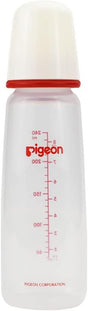 Pigeon Slim Neck Plastic Feeding Bottle, White Cap, Ultra Soft Silicone Nipple, Anti Colic, Bpa & Bps Free, 240ml, Multi Color - Al Kabayel Discount CentrePigeon Slim Neck Plastic Feeding Bottle, White Cap, Ultra Soft Silicone Nipple, Anti Colic, Bpa & Bps Free, 240ml, Multi ColorBaby ProductsPIGEONAl Kabayel Discount Centre