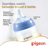 Pigeon Softouch Wide Neck Peristaltic PLUS Decorated Feeding Nursing Bottle, Medium Nipple Size, BPA Free, 3 + Months, 240ml, Multi - Color - Al Kabayel Discount CentrePigeon Softouch Wide Neck Peristaltic PLUS Decorated Feeding Nursing Bottle, Medium Nipple Size, BPA Free, 3 + Months, 240ml, Multi - ColorBaby ProductsPIGEONAl Kabayel Discount Centre