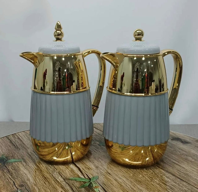 Pilsco 2pcs vacuum flask 1+1Ltr Light Teal Gold - Al Kabayel Discount CentrePilsco 2pcs vacuum flask 1+1Ltr Light Teal GoldThermosPILSCOAl Kabayel Discount Centre