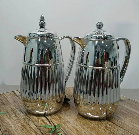 Pilsco 2pcs vacuum flask 1+1Ltr Silver - Al Kabayel Discount CentrePilsco 2pcs vacuum flask 1+1Ltr SilverThermosPILSCOAl Kabayel Discount Centre