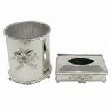 Pilsco Acrylic Dustbin with Silver Metal Base and Tissue Box Set – Elegant and Durable Design – 26 × 22 cm & 26 × 13 cm - Al Kabayel Discount CentrePilsco Acrylic Dustbin with Silver Metal Base and Tissue Box Set – Elegant and Durable Design – 26 × 22 cm & 26 × 13 cmOrganizers & AccessoriesPILSCOAl Kabayel Discount Centre