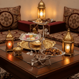 Pilsco Elegant Silver Leaf Design 3 - Tier Square Fruit Stand – Decorative Serving Tray for Fruits, Cakes & Sweets – 14 × 28 cm - Al Kabayel Discount CentrePilsco Elegant Silver Leaf Design 3 - Tier Square Fruit Stand – Decorative Serving Tray for Fruits, Cakes & Sweets – 14 × 28 cmServing TraysPILSCOAl Kabayel Discount Centre