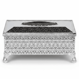Pilsco Elegant Silver Metal Tissue Box Holder – Premium Decorative Tissue Case – 26.5 × 13 cm - Al Kabayel Discount CentrePilsco Elegant Silver Metal Tissue Box Holder – Premium Decorative Tissue Case – 26.5 × 13 cmNapkin Holders & Tissue BoxPILSCOAl Kabayel Discount Centre