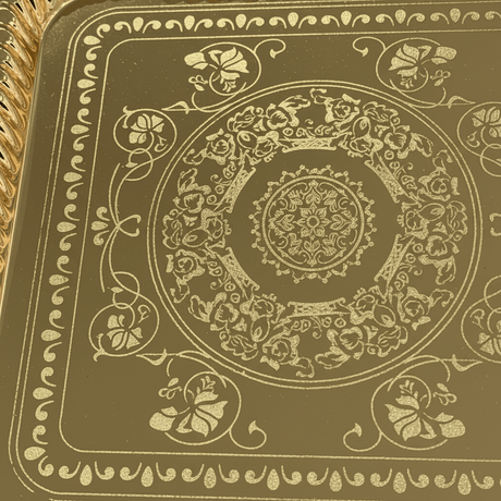 Pilsco Gold Metal Square Serving Tray - 30×30cm - Al Kabayel Discount CentrePilsco Gold Metal Square Serving Tray - 30×30cmServing TraysPILSCOAl Kabayel Discount Centre