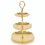 Pilsco Grand Three - Tier Round Gold Candy Serving Stand for Large Gatherings and Celebrations – 30 cm - Al Kabayel Discount CentrePilsco Grand Three - Tier Round Gold Candy Serving Stand for Large Gatherings and Celebrations – 30 cmServing TraysGERMAXAl Kabayel Discount Centre