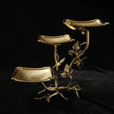Pilsco Luxury Gold Leaf Design 3 - Tier Square Fruit Display Stand – Premium Serving Tray for Desserts & Occasions – 14 × 28 cm - Al Kabayel Discount CentrePilsco Luxury Gold Leaf Design 3 - Tier Square Fruit Display Stand – Premium Serving Tray for Desserts & Occasions – 14 × 28 cmServing TraysPILSCOAl Kabayel Discount Centre