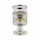 Pilsco Metal & Glass Spoon Holder - 10×5 cm - Silver / Gold - Al Kabayel Discount CentrePilsco Metal & Glass Spoon Holder - 10×5 cm - Silver / GoldCutlery HolderPILSCOAl Kabayel Discount Centre