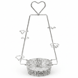 Pilsco Modern Silver Metal & Glass Flask Holder – Sleek Beverage Serving Stand for Tea, Coffee & Hot Drinks – 46 × 20 cm - Al Kabayel Discount CentrePilsco Modern Silver Metal & Glass Flask Holder – Sleek Beverage Serving Stand for Tea, Coffee & Hot Drinks – 46 × 20 cmOrganizers & AccessoriesPILSCOAl Kabayel Discount Centre
