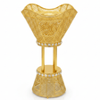 Pilsco Premium Gold Metal Incense Burner with Diamond Pattern 47×30 cm Decorative Fragrance Burner - Al Kabayel Discount CentrePilsco Premium Gold Metal Incense Burner with Diamond Pattern 47×30 cm Decorative Fragrance BurnerIncense BurnerPILSCOAl Kabayel Discount Centre