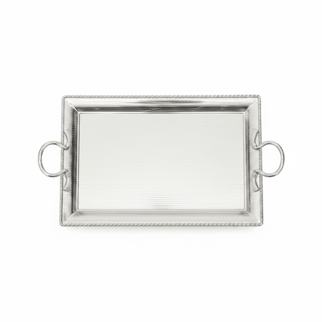 Pilsco Premium Silver Stainless Steel Serving Tray with Elegant Handles – 58×42cm - Al Kabayel Discount CentrePilsco Premium Silver Stainless Steel Serving Tray with Elegant Handles – 58×42cmServing TraysPILSCOAl Kabayel Discount Centre