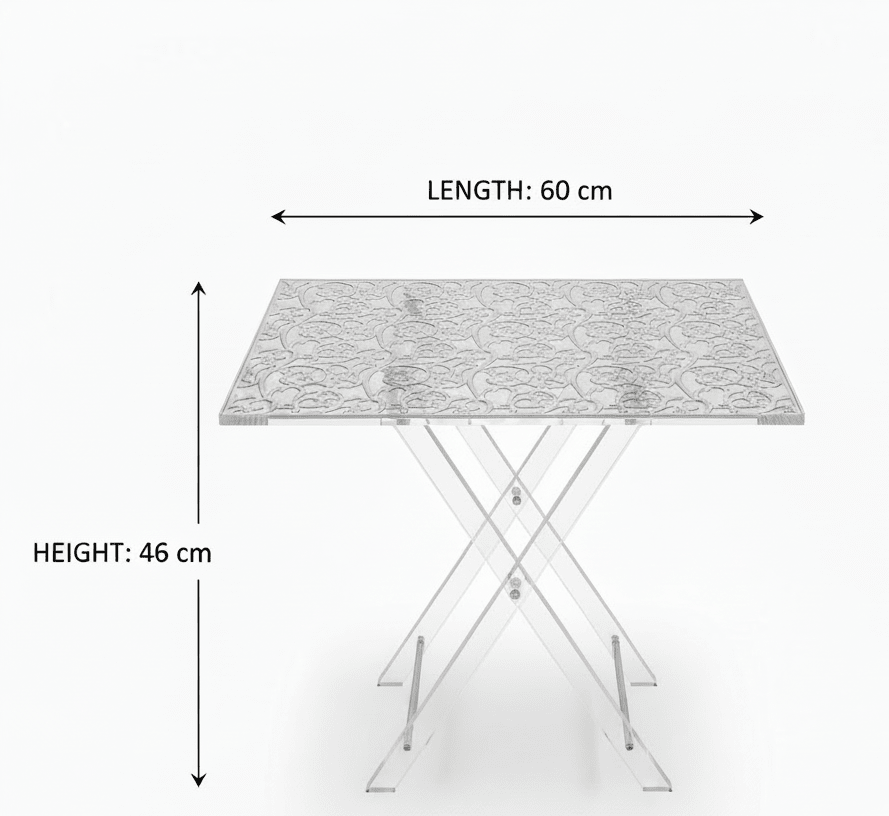 Pilsco Rectangle Silver Acrylic 4-Piece Table Set - 46×60×40 cm - Al Kabayel Discount CentrePilsco Rectangle Silver Acrylic 4-Piece Table Set - 46×60×40 cmOrganizers & AccessoriesPILSCOAl Kabayel Discount Centre