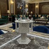 Pilsco Silver Incense Burner Ornate Filigree Mabkhara - 65 × 35 cm - Al Kabayel Discount CentrePilsco Silver Incense Burner Ornate Filigree Mabkhara - 65 × 35 cmIncense BurnerPILSCOAl Kabayel Discount Centre