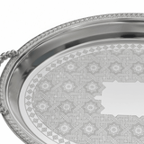 Pilsco Silver Metal Oval Serving Tray - 45×32cm - Al Kabayel Discount CentrePilsco Silver Metal Oval Serving Tray - 45×32cmServing TraysPILSCOAl Kabayel Discount Centre