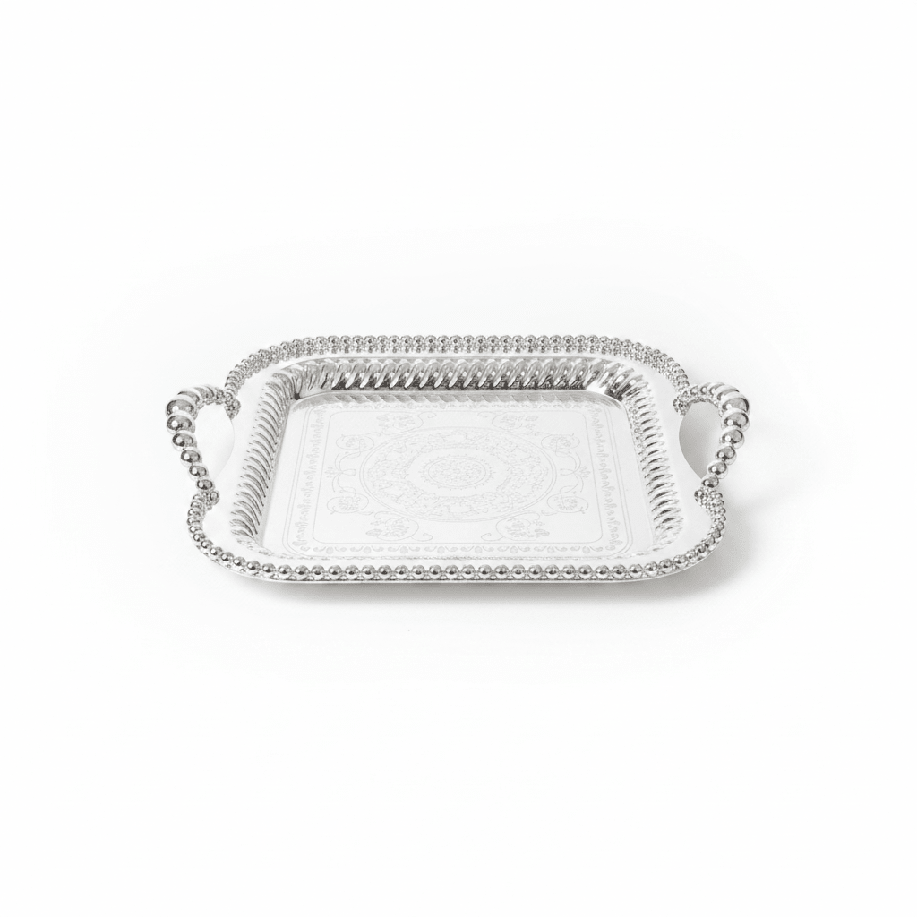 Pilsco Silver Metal Square Serving Tray - 30×30 cm - Al Kabayel Discount CentrePilsco Silver Metal Square Serving Tray - 30×30 cmServing TraysPILSCOAl Kabayel Discount Centre