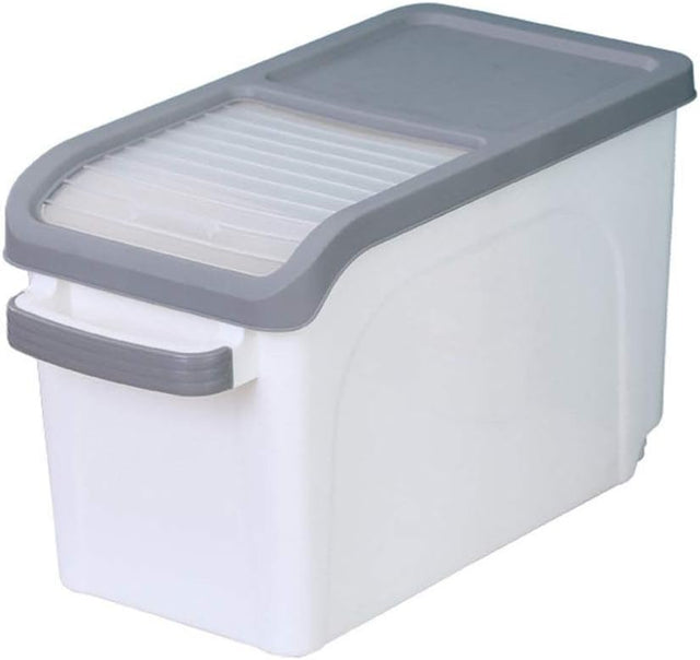 PINCAI Push - Pull Rice Bucket 10kg, Grey - Al Kabayel Discount CentrePINCAI Push - Pull Rice Bucket 10kg, GreyJars & Food SaversPINCAIAl Kabayel Discount Centre