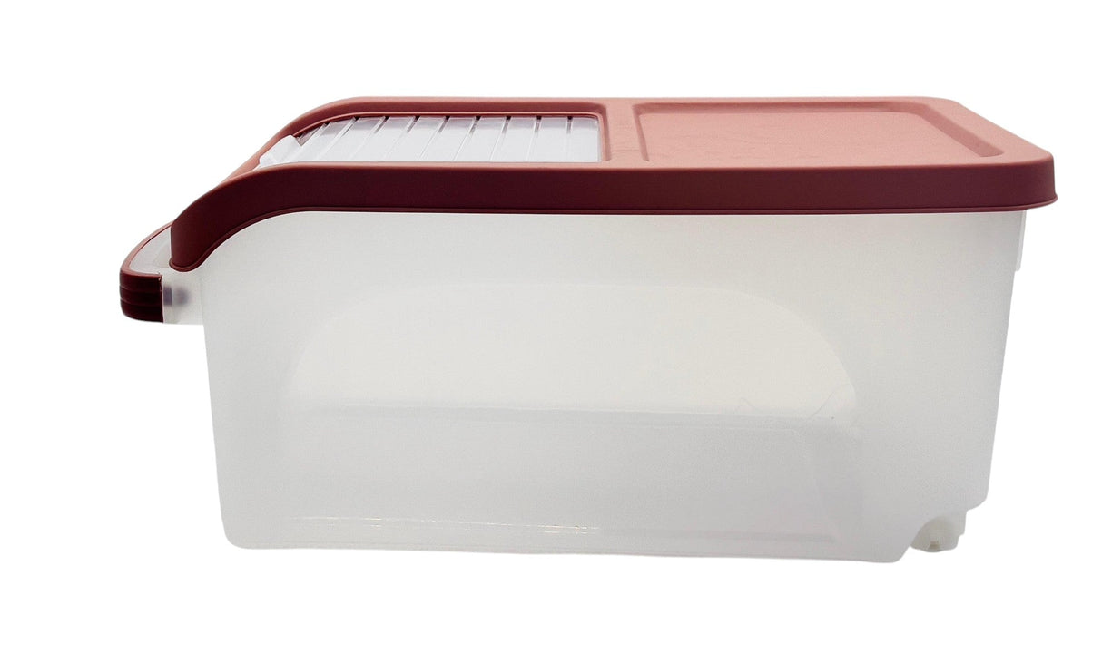 PINCAI Push - Pull Rice Bucket 10kg, Pink - Al Kabayel Discount CentrePINCAI Push - Pull Rice Bucket 10kg, PinkJars & Food SaversPINCAIAl Kabayel Discount Centre